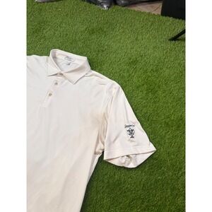 Set Of 2 Peter Millar Summer Comfort Polo Shirt White Size Large Golf Polo